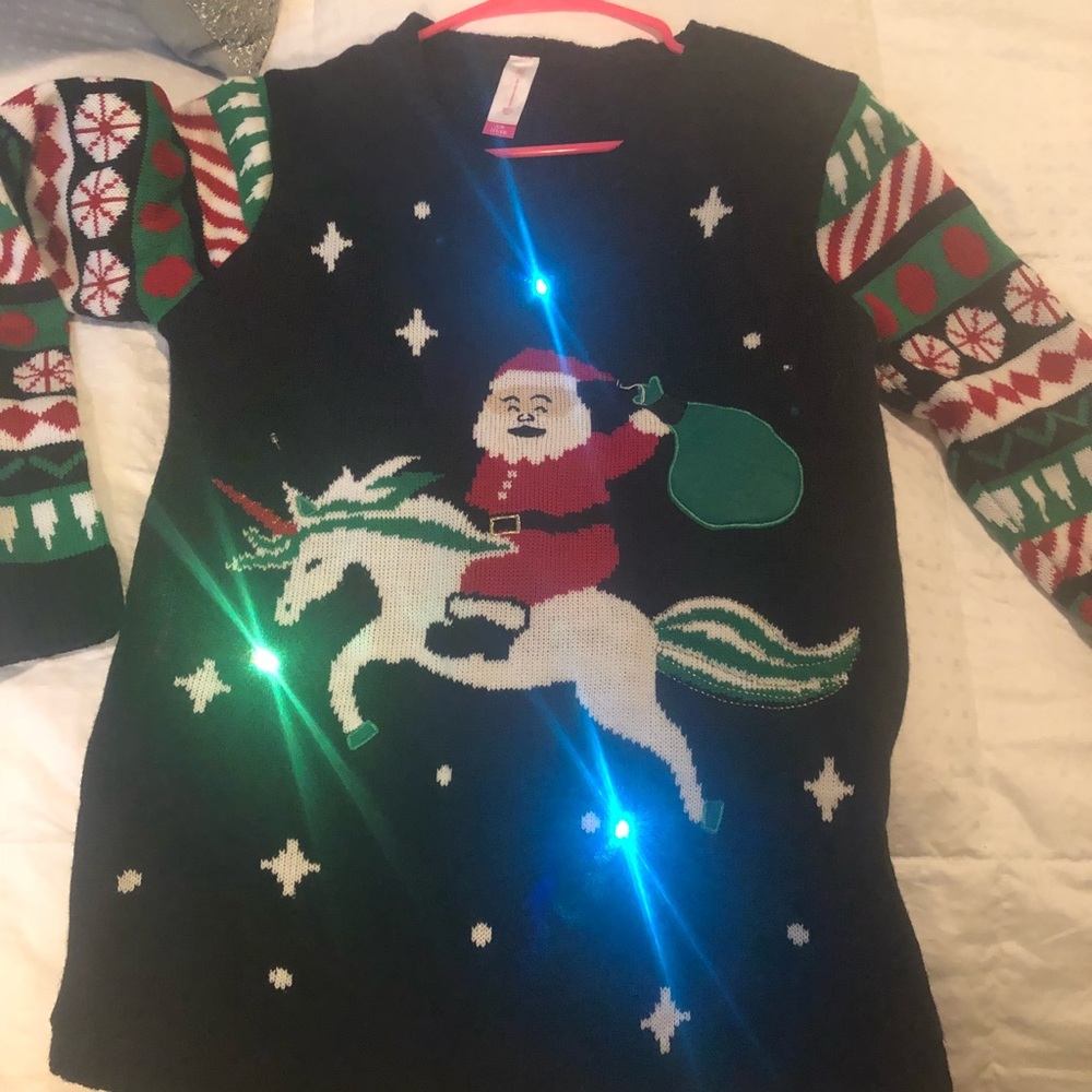 Light up Christmas sweater